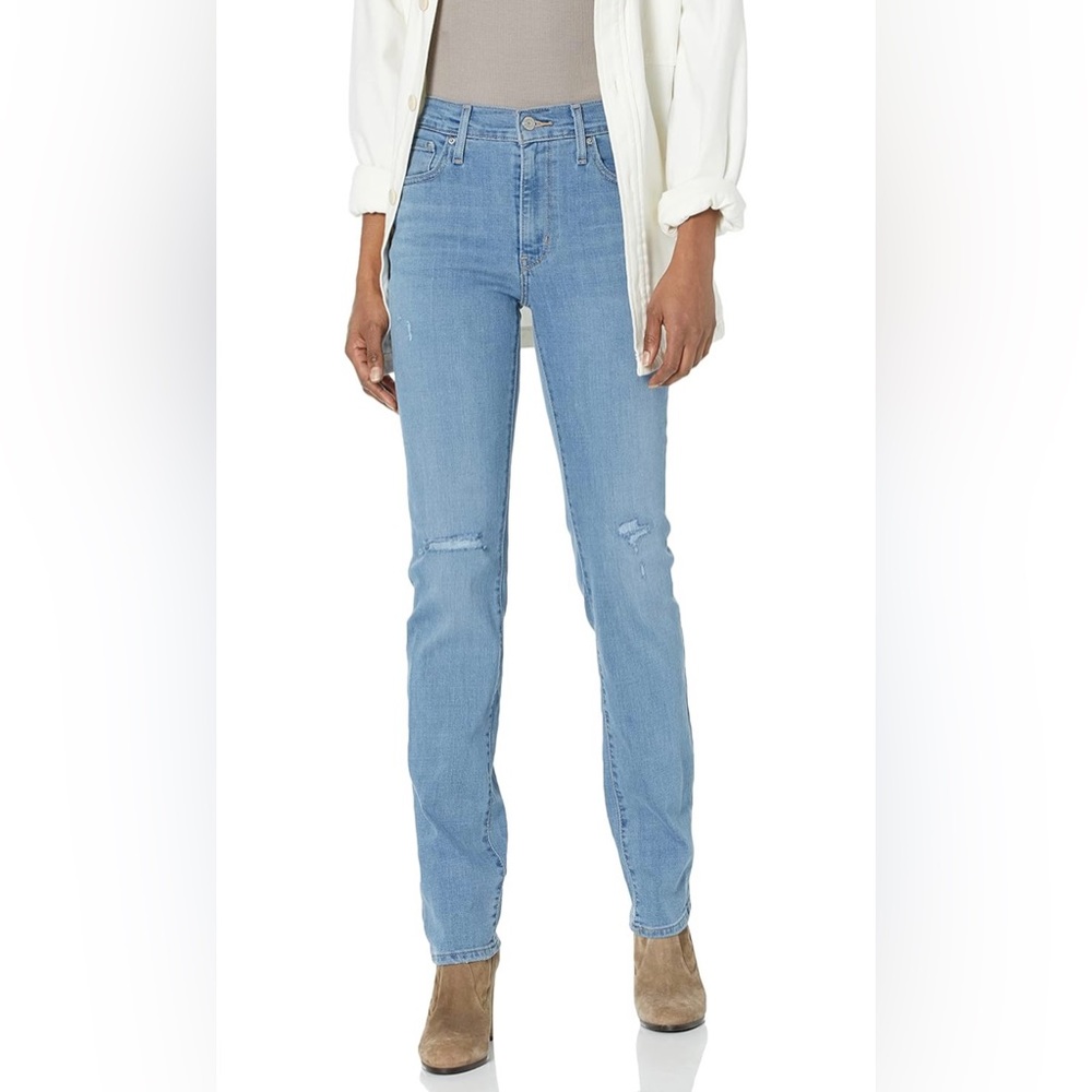 NWT Levi's 724 High Rise Straight Jeans Size 27 - Picture 1 of 7